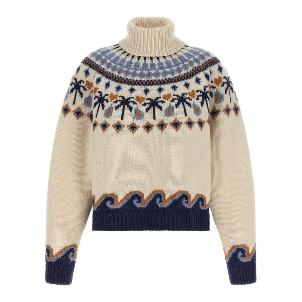 Alanui Multicolor Virgin Wool Women's Cardigan